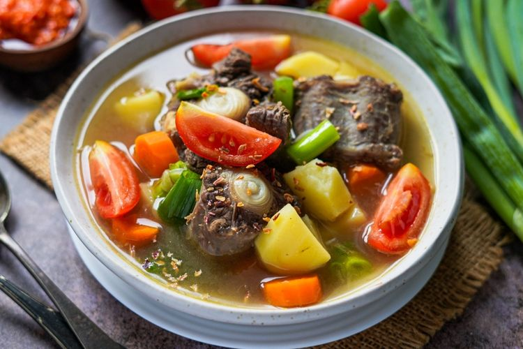 sop buntut lezat