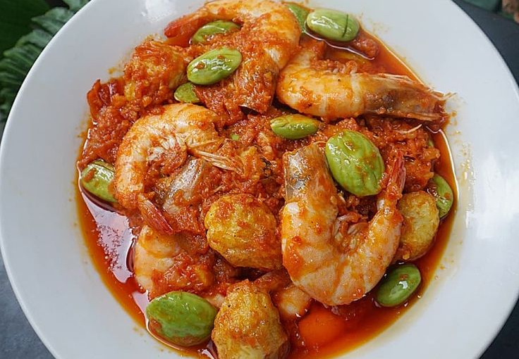 Resep Dan Cara Membuat Sambal Udang Petai